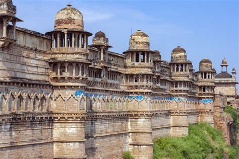 Gwalior Fort India Stock Image Image Of Gwalior Sightseeing 15441565