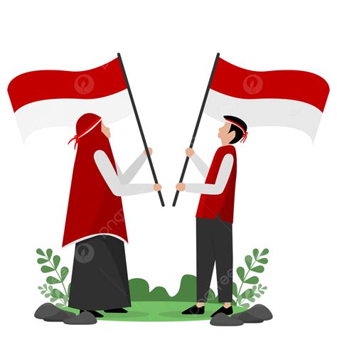 Merayakan Hari Kemerdekaan Indonesia Peristiwa Hari Kemerdekaan Bendera Indonesia Png Dan