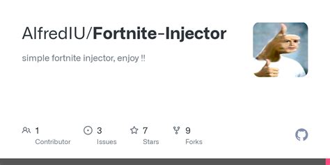 GitHub - AlfredIU/Fortnite-Injector: simple fortnite injector, enjoy