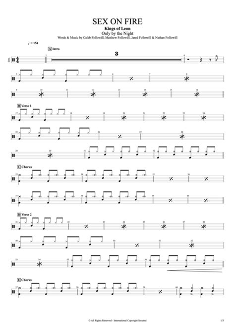 Sex On Fire Guitar Chords