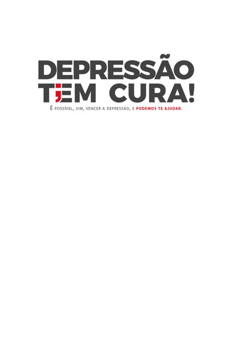 Depress O Tem Cura Universal Org Portal Oficial Da Igreja Universal