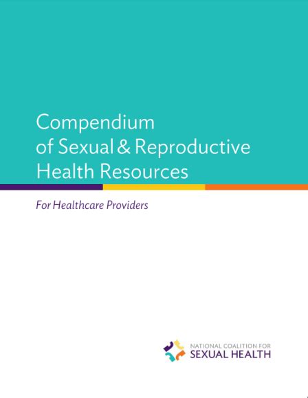 Compendium Of Sexual And Reproductive Health Resources For Healthcare