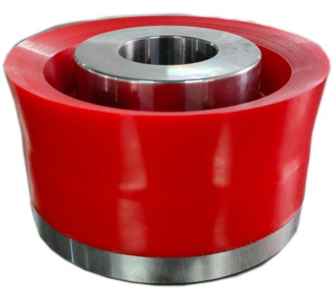 Api Standard Mud Pump Piston Bonded Urethane Piston High Temperature