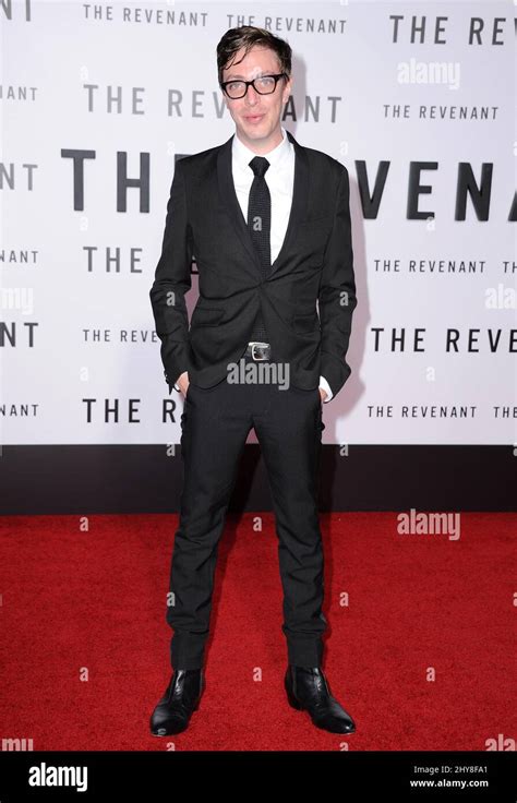 Joshua Burge Attends The Revenant Los Angeles Premiere Held At Tcl