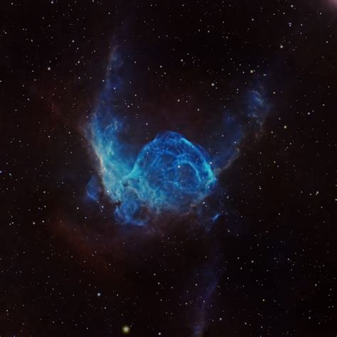 NGC 2359 Thor's Helmet | Telescope Live