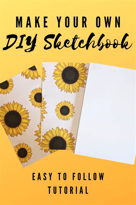 How To Create A DIY Sketchbook In 2024 Book Binding Diy Handmade