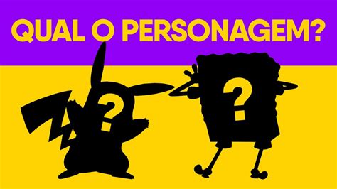 ADIVINHE O PERSONAGEM PELA SOMBRA YouTube