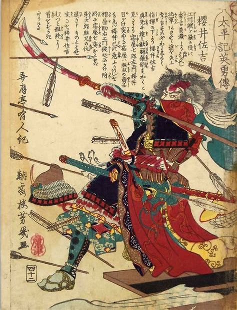 Samurai In Battle Japanese Art Samurai Japanese Drawings Japanese Art