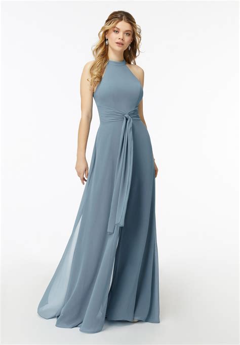 Bridesmaid 21723 Halterneck Chiffon Jumpsuit