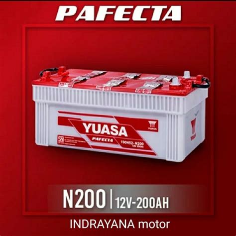 Jual Aki Accu Basah Mobil Yuasa Pafecta H N V Ah