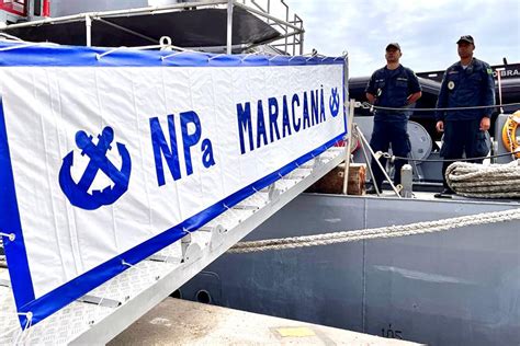 Navio Patrulha Maracan Atraca No Porto De Paranagu Ag Ncia Estadual