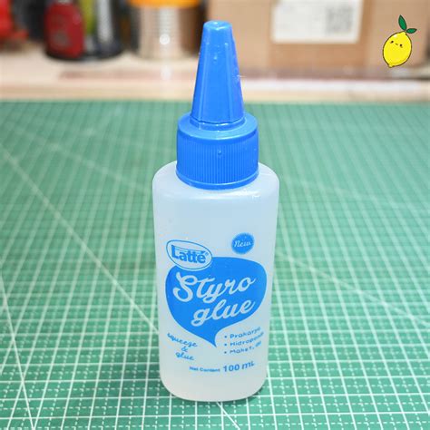 Jual Lem Styrofoam Lem Sterin Lem Gabus LATTE Unitac 100mL Shopee