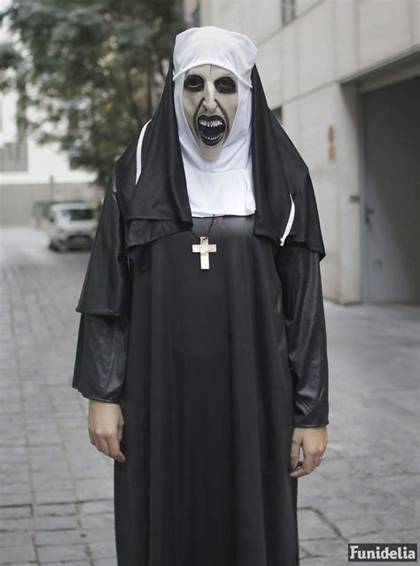 Rolecos The Nun Cosplay Costume Halloween Costume For Women The