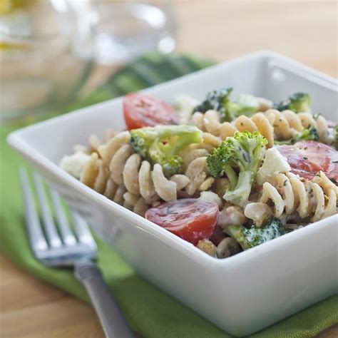 Cheap Healthy Lunch Ideas for Work Ham Pasta Salad, Creamy Pasta Salad