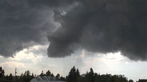 July 26 2013 Cheyenne Wyoming Funnel Cloud Large Hail YouTube