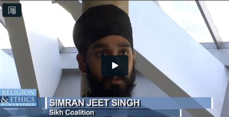 2014 January Simran Singh Pbs Sikh Coalition