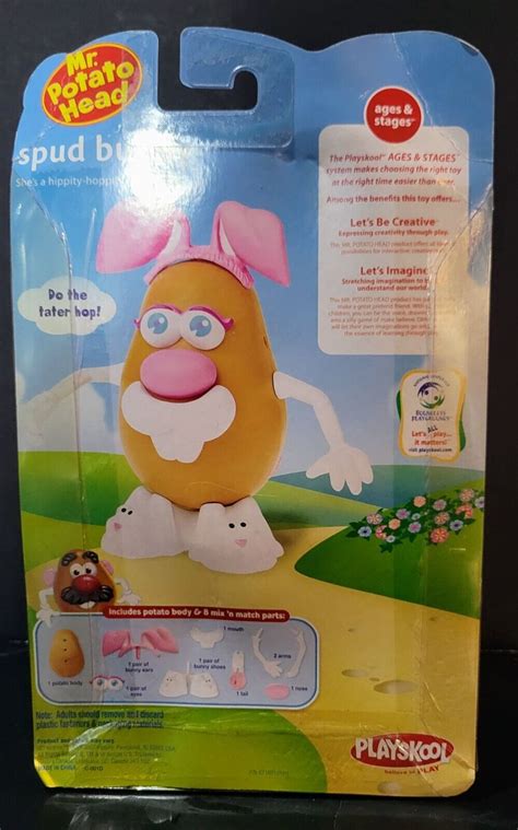 Playskool Mrs Potato Head Spud Bunny Figure Vintage New In Unopened