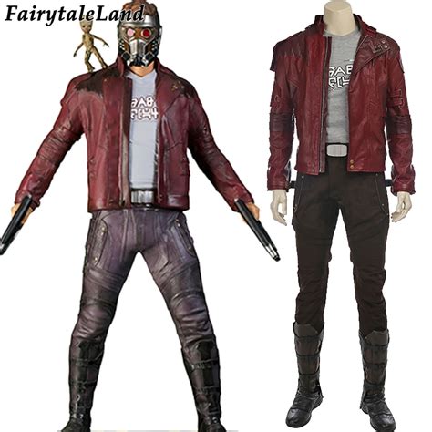 Peter Quill Star Lord Costume Guardians Of The Galaxy Cosplay