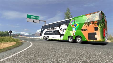 JORNAL MODBUS Viação PANDY opera maior linha de ônibus do euro truck