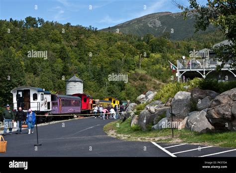 New Hampshire Mount Washington Cog Railway Bretton Woods White