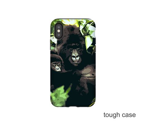 Gorilla Custom Phone Case / Custom Gorilla Case / Customizable | Etsy