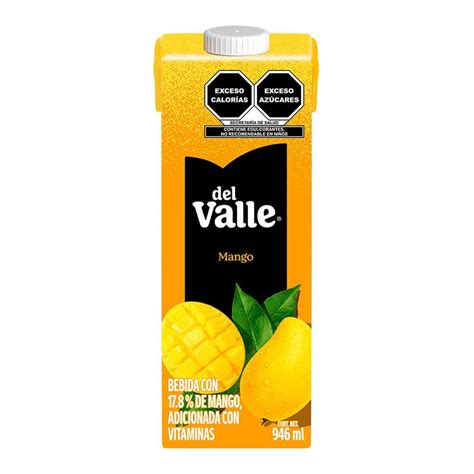 Jugo Néctar Del Valle sabor Mango 946 ml Soriana Jugo Vallas Valle