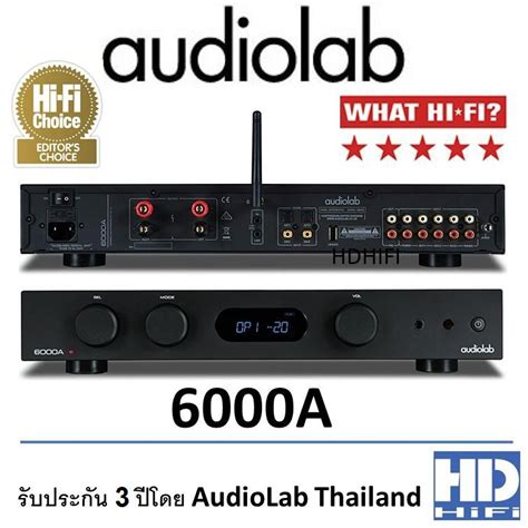 Audiolab 6000A Integrated Amplifier With Bluetooth Hd Hifi