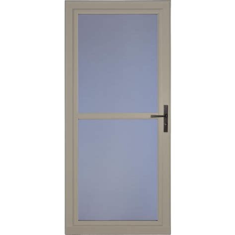 Larson Tradewinds Premium 36 In X 81 In Sandstone Full View Retractable Screen Aluminum Storm