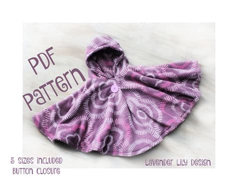 Pdf Patterntutorial Diy Carseat Poncho Instant Download Poncho Toddler