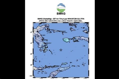 Bmkg Aktivitas Sesar Aktif Di Laut Banda Memicu Gempa Magnitudo 64