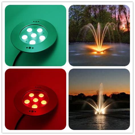 White Rgb V V Low Voltage Underwater Pond Lighting Fountain Lighting