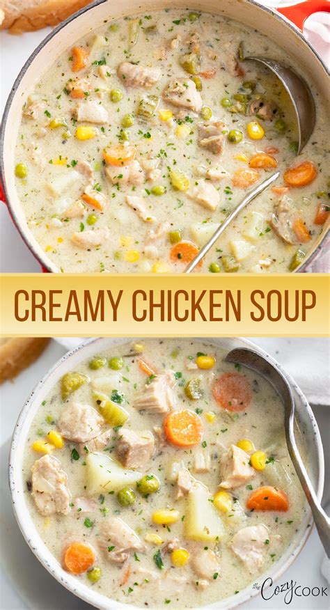 Creamy Chicken Soup Artofit