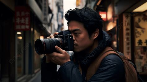 Man Looking Forward To Photographing In Tokyo Background, Ali, Hd ...