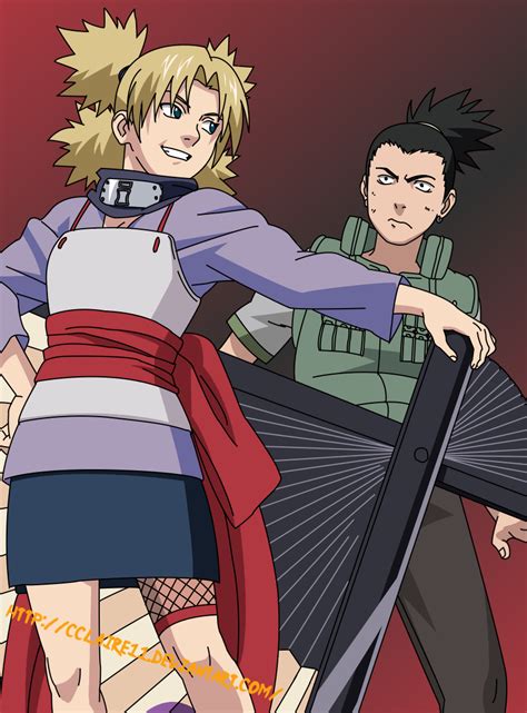 Temari and Shikamaru by Cclaire110 on DeviantArt