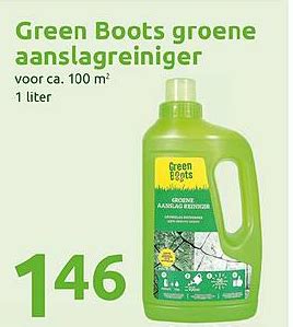 Green Boots Groene Aanslagreiniger Aanbieding Bij Action 1Folders Nl