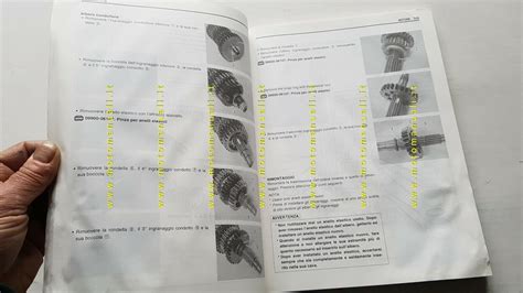 Workshop Manuals SUZUKI DL 1000 V STROM 2002 Manuale Officina ITALIANO