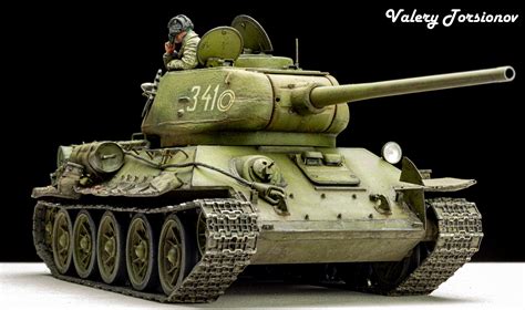 Т-34/85 — Каропка.ру — стендовые модели, военная миниатюра