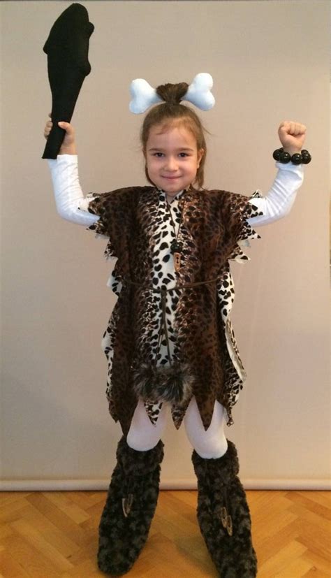 Stone Age Costume Stone Age Party Costume Halloween Etsy