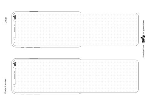 Printable Wireframe Dot Grid Free Wireframing Sheets For Ux Designing