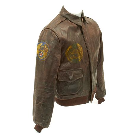 Original U.S. WWII B-17 Bomber Special Delivery A-2 Flight Jacket - 52 ...