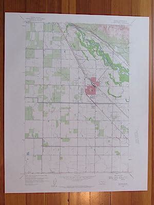 Wapato Washington 1960 Original Vintage Usgs Topo Map AbeBooks