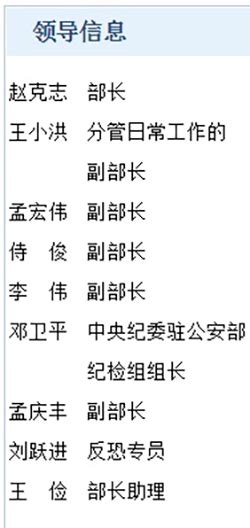 王小洪任公安部党委副书记、分管日常工作的副部长人事风向澎湃新闻 The Paper