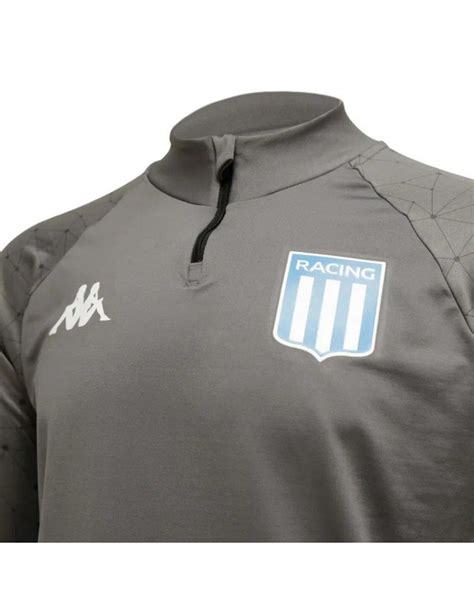 BUZO MEDIO CIERRE RACING CLUB KAPPA 2023 SLIM FIT