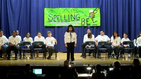 Greenburgh Central School District Spelling Bee 2018 - YouTube