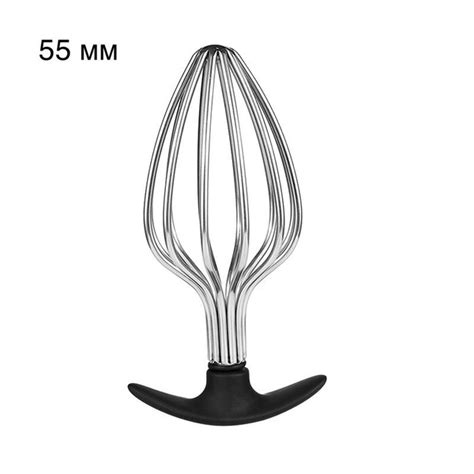 Анальная пробка для ношения "Миксер", 55 мм. Удовольствие на каждый ...