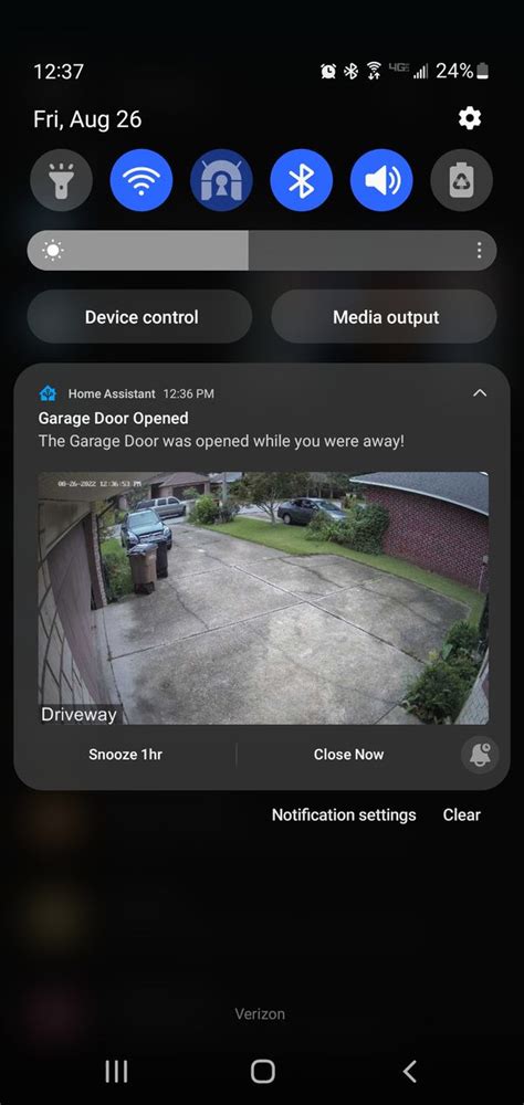 Home Assistant Add Camera Snapshots To Push Notifications