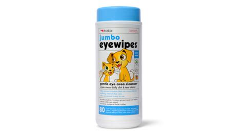 Petkin Jumbo Eye Wipes 80pk Petsmart.nz