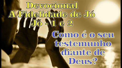 Direto E Reto Devocional J E V Deo O Testemunho De Um