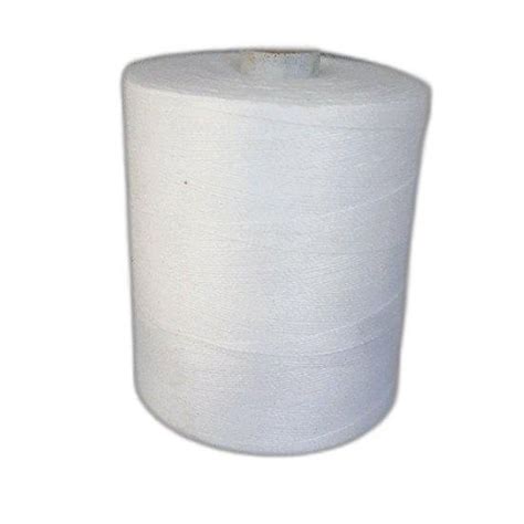 Dyed Spun White Polypropylene Thread For Sewinng Textiles Size Length