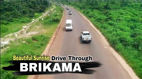 Drive Through BRIKAMA Is One Of The Largest City In The Gambia